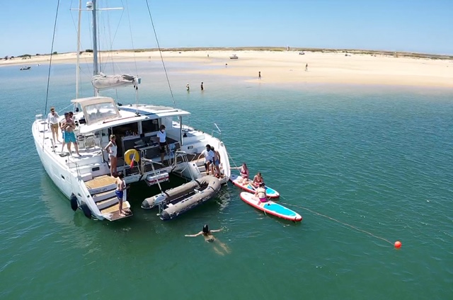 Private Catamaran Boat Tour at Ria Formosa