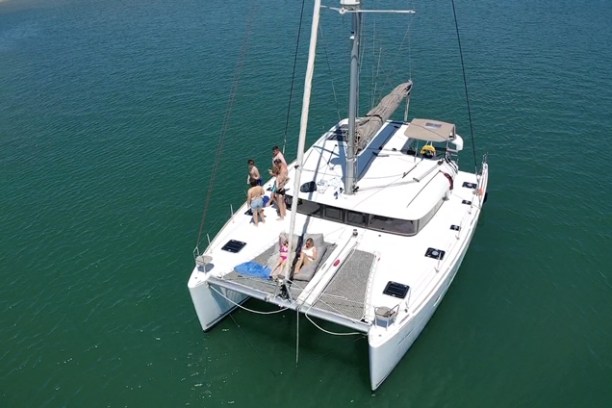 Catamaran at Ria Formosa Natural Park