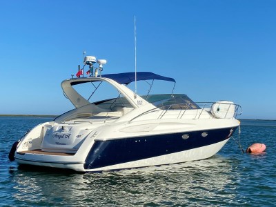 a small boat in a body of water