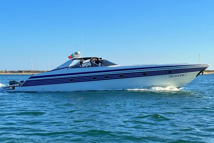 a boat on a body of water